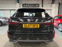 USED 2017 67 LEXUS RX 3.5 450h V6 F Sport SUV 5dr Petrol Hybrid CVT 4WD Euro 6 (s/s) (313 ps) 