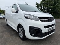 USED 2019 69 VAUXHALL VIVARO 1.5 Turbo D 2900 Sportive Panel Van 5dr Diesel Manual L2 H1 Euro 6 (s/s) (100 ps) 1 OWNER ONLY 44K AIR CON  COMES WITH MOT 1 YEAR AND SERVICE