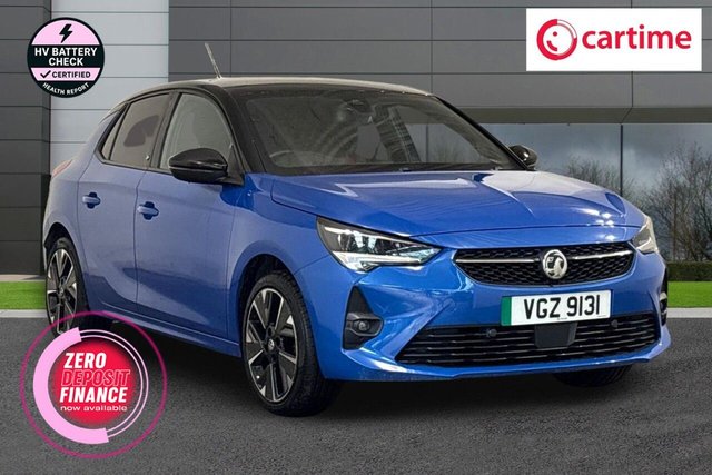 View our Vauxhall Corsa-E 50kWh SRi Nav Premium Hatchback 5dr Electric Auto (7.4Kw Charger) (136 ps) Rear Parking Distance Sensors, Multimedia Navi System, 17In Alloys, Electrically Adjustable Door Mirrors, Vauxhall Connect