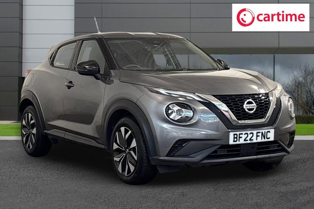 View our Nissan Juke 1.0 DIG-T Acenta SUV 5dr Petrol Manual Euro 6 (s/s) (114 ps) Rear Parking Camera, Android Auto / Apple CarPlay, Touchscreen, Electrically Adjustable Door Mirrors, 17In Flex Wheels