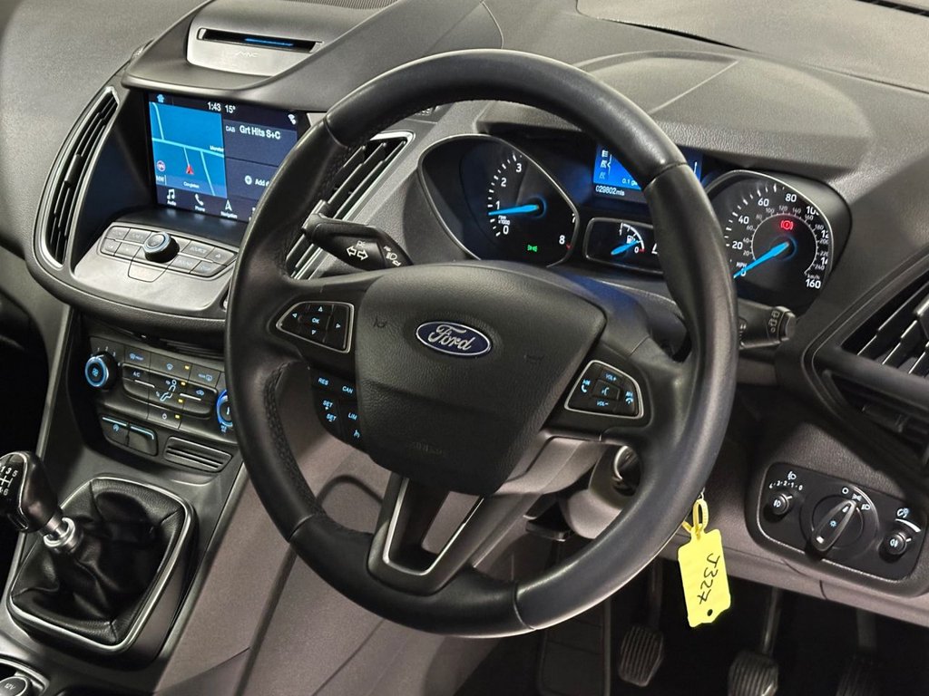 USED 2018 68 FORD C-MAX 1.0T EcoBoost GPF Zetec MPV 5dr Petrol Manual Euro 6 (s/s) (100 ps) 
