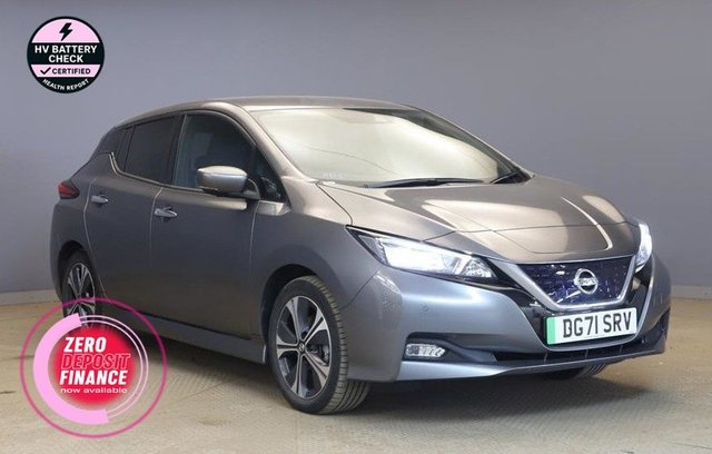 2021 NISSAN LEAF 40KWH TEKNA HATCHBACK 5DR ELECTRIC AUTO 150 PS PROPILOT, ANDROID AUTO APPLE... photo
