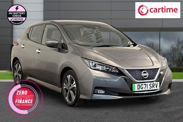 View our Nissan Leaf 40kWh Tekna Hatchback 5dr Electric Auto (150 ps) ProPILOT, Android Auto / Apple CarPlay, Tech Pack, Heat Pack, LED Pack