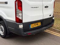 USED 2015 15 FORD TRANSIT 2.2 TDCi 310 100BHP Euro 5 L3 H2 LWB SEMI HIGH ROOF PANEL VAN NO VAT+P/SENSORS+A/C+