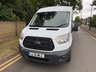 USED 2015 15 FORD TRANSIT 2.2 TDCi 310 100BHP Euro 5 L3 H2 LWB SEMI HIGH ROOF PANEL VAN NO VAT+P/SENSORS+A/C+