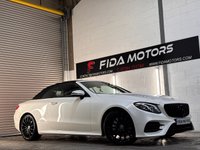 USED 2019 69 MERCEDES-BENZ E-CLASS 2.0 E220d AMG Line Cabriolet 2dr Diesel G-Tronic+ Euro 6 (s/s) (194 ps) APPLE CAR PLAY+360 CAMERA
