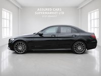 USED 2017 67 MERCEDES-BENZ C-CLASS 2.1 C220d AMG Line Saloon 4dr Diesel G-Tronic+ Euro 6 (s/s) (170 ps) Auto_LowMilage_AMG_Ulez
