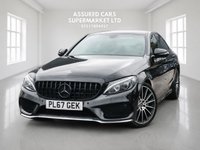 USED 2017 67 MERCEDES-BENZ C-CLASS 2.1 C220d AMG Line Saloon 4dr Diesel G-Tronic+ Euro 6 (s/s) (170 ps) Auto_LowMilage_AMG_Ulez