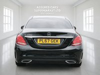 USED 2017 67 MERCEDES-BENZ C-CLASS 2.1 C220d AMG Line Saloon 4dr Diesel G-Tronic+ Euro 6 (s/s) (170 ps) Auto_LowMilage_AMG_Ulez