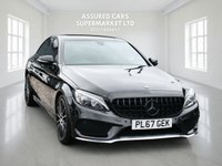 USED 2017 67 MERCEDES-BENZ C-CLASS 2.1 C220d AMG Line Saloon 4dr Diesel G-Tronic+ Euro 6 (s/s) (170 ps) Auto_LowMilage_AMG_Ulez