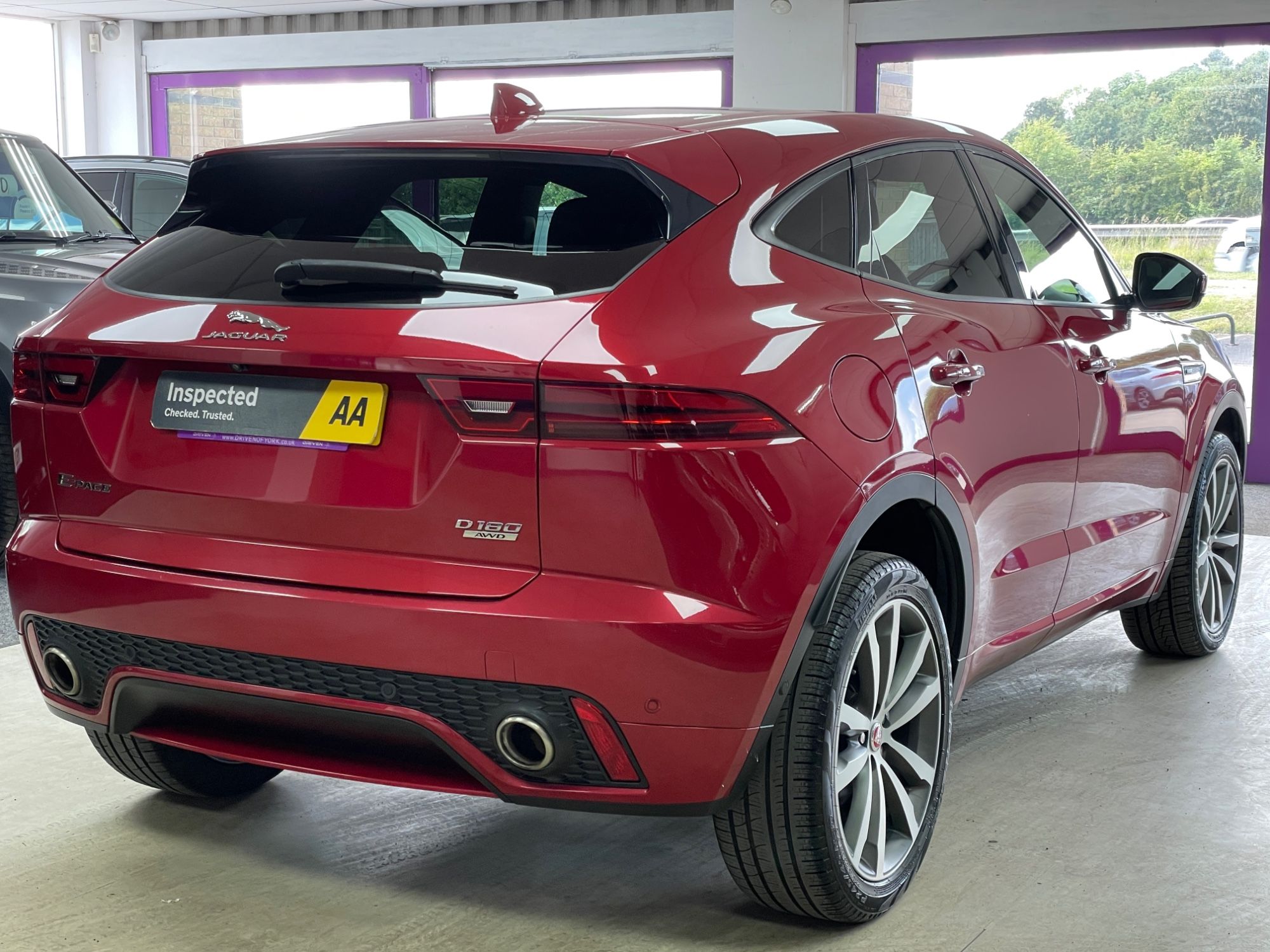USED 2019 19 JAGUAR E-PACE 2.0 D180 R-Dynamic HSE SUV 5dr Diesel Auto AWD Euro 6 (s/s) (180 ps) 