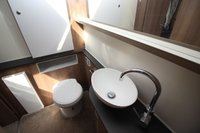 USED 2018 BAILEY UNICORN BARCELONA Twin Axle French Bed End Washroom