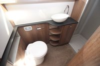 USED 2018 BAILEY UNICORN BARCELONA Twin Axle French Bed End Washroom