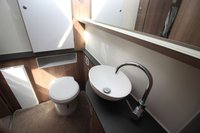 USED 2018 BAILEY UNICORN BARCELONA Twin Axle French Bed End Washroom