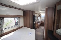 USED 2018 BAILEY UNICORN BARCELONA Twin Axle French Bed End Washroom