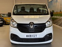 USED 2018 18 RENAULT TRAFIC 1.6 dCi 27 Business+ Panel Van 5dr Diesel Manual SWB Standard Roof Euro 6 (120 ps) USB POINT+6 SERVICE'S UP TO DATE