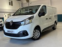 USED 2018 18 RENAULT TRAFIC 1.6 dCi 27 Business+ Panel Van 5dr Diesel Manual SWB Standard Roof Euro 6 (120 ps) USB POINT+6 SERVICE'S UP TO DATE