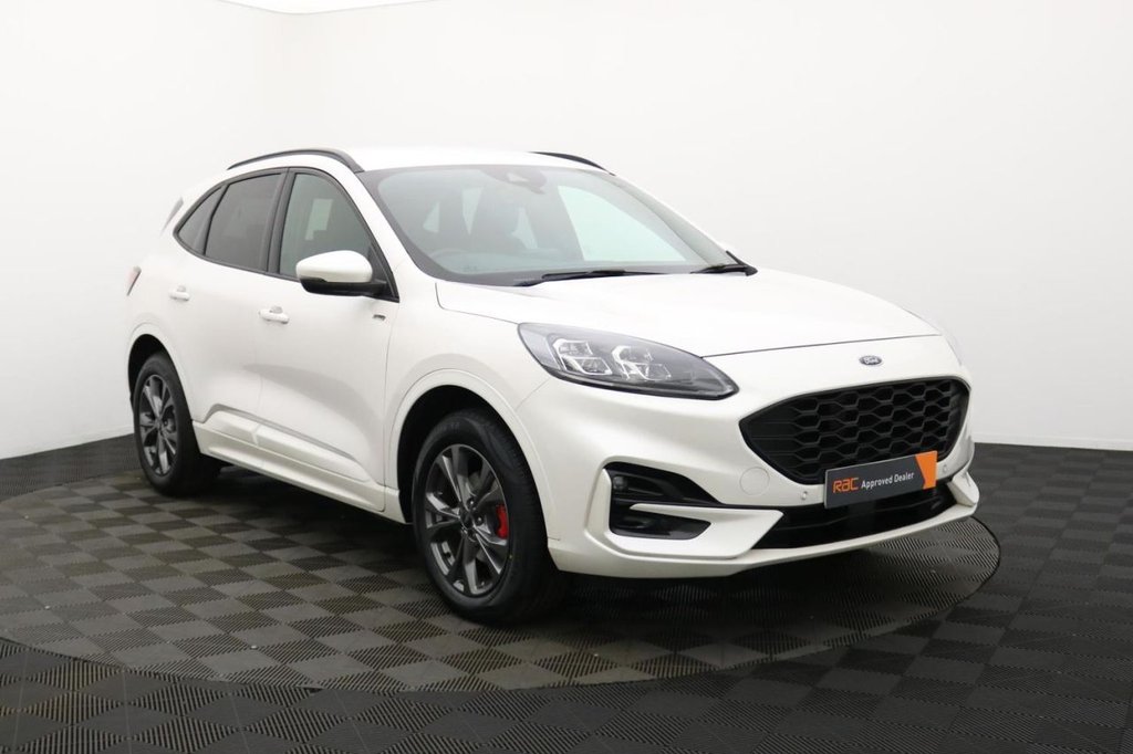 USED 2022 22 FORD KUGA 2.5 EcoBoost Duratec 14.4kWh ST-Line SUV 5dr Petrol Plug-in Hybrid CVT Euro 6 (s/s) (225 ps) Car Play, Rear Camera, Sat Nav