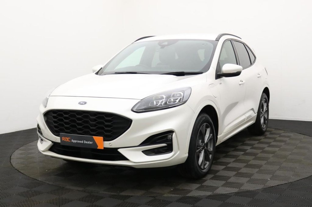 USED 2022 22 FORD KUGA 2.5 EcoBoost Duratec 14.4kWh ST-Line SUV 5dr Petrol Plug-in Hybrid CVT Euro 6 (s/s) (225 ps) Car Play, Rear Camera, Sat Nav