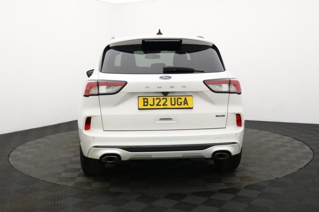 USED 2022 22 FORD KUGA 2.5 EcoBoost Duratec 14.4kWh ST-Line SUV 5dr Petrol Plug-in Hybrid CVT Euro 6 (s/s) (225 ps) Car Play, Rear Camera, Sat Nav