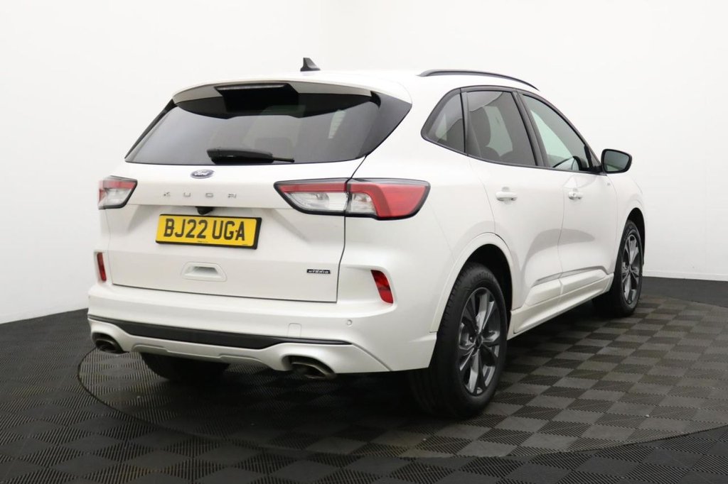 USED 2022 22 FORD KUGA 2.5 EcoBoost Duratec 14.4kWh ST-Line SUV 5dr Petrol Plug-in Hybrid CVT Euro 6 (s/s) (225 ps) Car Play, Rear Camera, Sat Nav