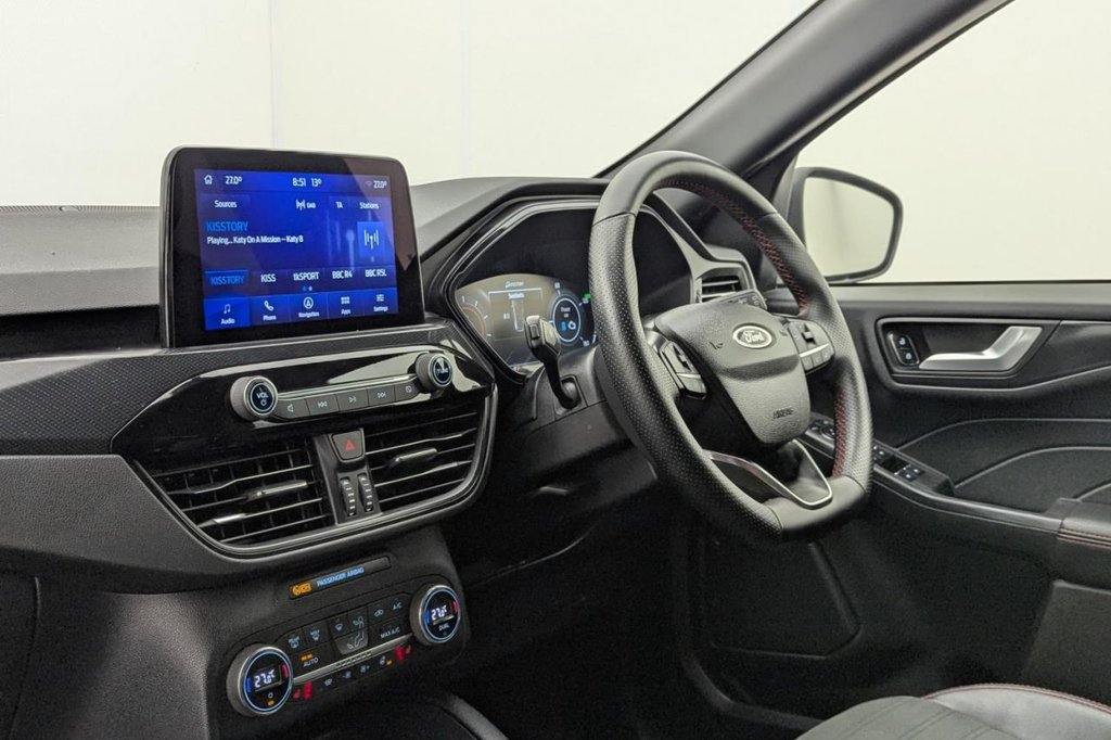 USED 2022 22 FORD KUGA 2.5 EcoBoost Duratec 14.4kWh ST-Line SUV 5dr Petrol Plug-in Hybrid CVT Euro 6 (s/s) (225 ps) Car Play, Rear Camera, Sat Nav