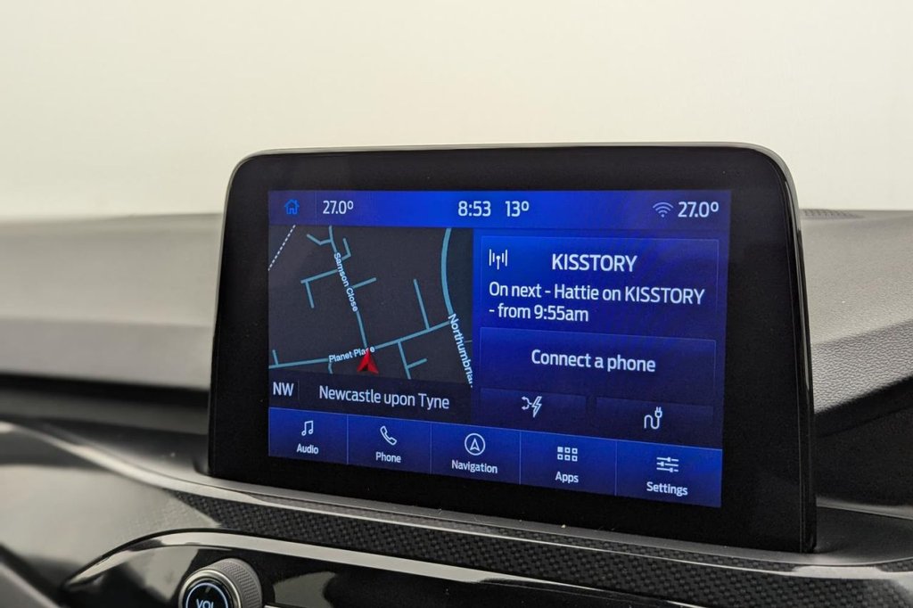 USED 2022 22 FORD KUGA 2.5 EcoBoost Duratec 14.4kWh ST-Line SUV 5dr Petrol Plug-in Hybrid CVT Euro 6 (s/s) (225 ps) Car Play, Rear Camera, Sat Nav