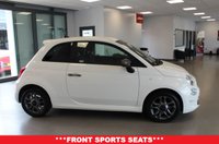 USED 2019 19 FIAT 500 1.2 S Hatchback 3dr Petrol Manual Euro 6 (s/s) (69 bhp) ***BLUETOOTH**REAR PARKING AID**TOUCH SCREEN MEDIA**AIR CON**DAB RADIO**LEATHER FLAT BOTTOM STEERING WHEEL***FRONT SPORTS SEATS**CRUISE CONTROL**MULTI FUNCTION STEERING WHEEL***