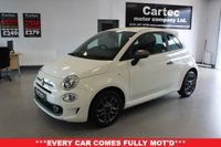 USED 2019 19 FIAT 500 1.2 S Hatchback 3dr Petrol Manual Euro 6 (s/s) (69 bhp) ***BLUETOOTH**REAR PARKING AID**TOUCH SCREEN MEDIA**AIR CON**DAB RADIO**LEATHER FLAT BOTTOM STEERING WHEEL***FRONT SPORTS SEATS**CRUISE CONTROL**MULTI FUNCTION STEERING WHEEL***