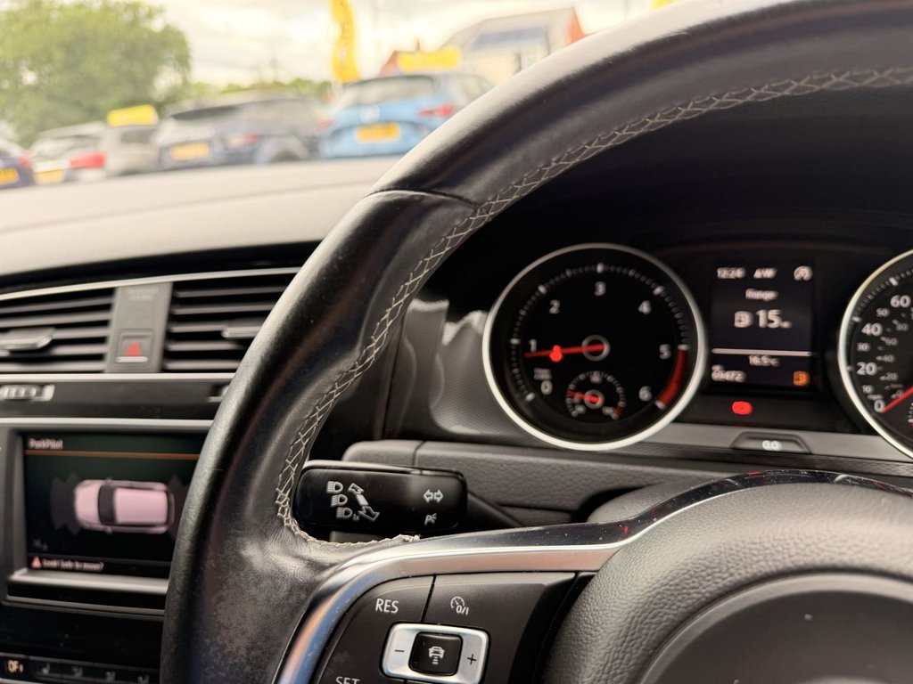USED 2016 16 VOLKSWAGEN GOLF 2.0 TDI BlueMotion Tech GTD Hatchback 5dr Diesel Manual Euro 6 (s/s) (184 ps) Parking Sensors, Sat Nav