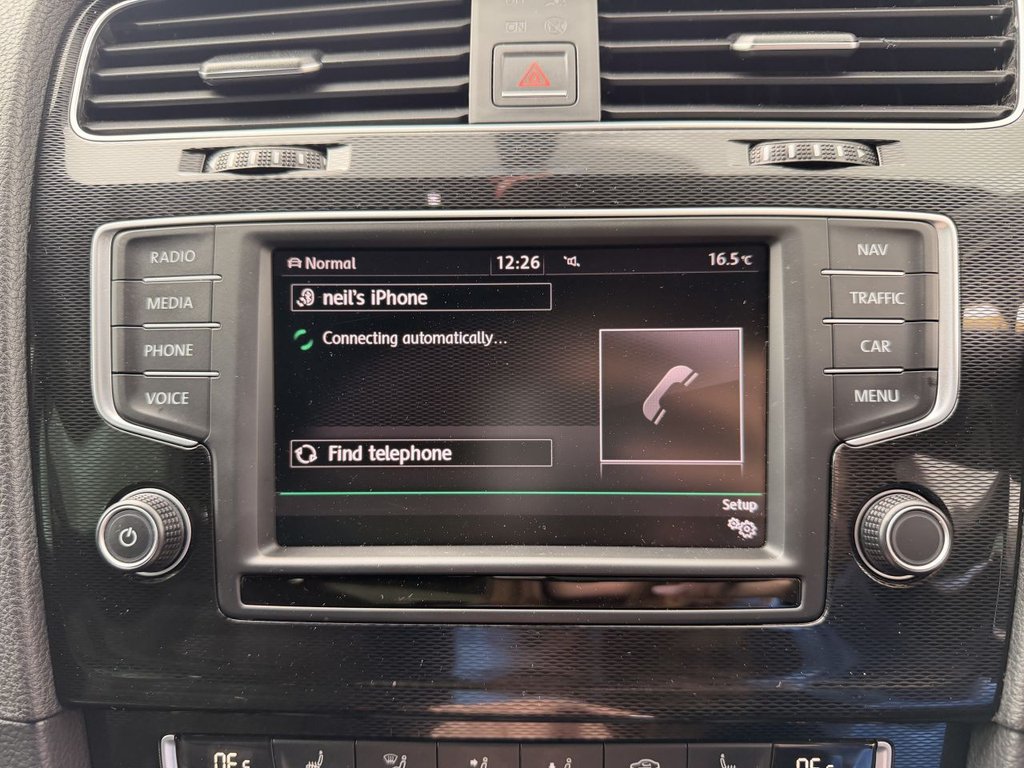 USED 2016 16 VOLKSWAGEN GOLF 2.0 TDI BlueMotion Tech GTD Hatchback 5dr Diesel Manual Euro 6 (s/s) (184 ps) Parking Sensors, Sat Nav