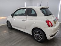 USED 2017 17 FIAT 500 1.2 S Hatchback 3dr Petrol Manual Euro 6 (s/s) (69 bhp) 15 INCH ALLOYS, REAR PARKING SENSORS , BLACK /BLUE  FABRIC UPHOLSTERY , BLUETOOTH CONNECTION , DAB RADIO , SERVICE HISTORY - LATEST MAY 2026
