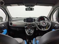 USED 2017 17 FIAT 500 1.2 S Hatchback 3dr Petrol Manual Euro 6 (s/s) (69 bhp) 15 INCH ALLOYS, REAR PARKING SENSORS , BLACK /BLUE  FABRIC UPHOLSTERY , BLUETOOTH CONNECTION , DAB RADIO , SERVICE HISTORY - LATEST MAY 2026