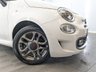 USED 2017 17 FIAT 500 1.2 S Hatchback 3dr Petrol Manual Euro 6 (s/s) (69 bhp) 15 INCH ALLOYS, REAR PARKING SENSORS , BLACK /BLUE  FABRIC UPHOLSTERY , BLUETOOTH CONNECTION , DAB RADIO , SERVICE HISTORY - LATEST MAY 2026