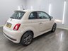 USED 2017 17 FIAT 500 1.2 S Hatchback 3dr Petrol Manual Euro 6 (s/s) (69 bhp) 15 INCH ALLOYS, REAR PARKING SENSORS , BLACK /BLUE  FABRIC UPHOLSTERY , BLUETOOTH CONNECTION , DAB RADIO , SERVICE HISTORY - LATEST MAY 2026