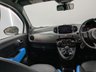 USED 2017 17 FIAT 500 1.2 S Hatchback 3dr Petrol Manual Euro 6 (s/s) (69 bhp) 15 INCH ALLOYS, REAR PARKING SENSORS , BLACK /BLUE  FABRIC UPHOLSTERY , BLUETOOTH CONNECTION , DAB RADIO , SERVICE HISTORY - LATEST MAY 2026