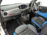 USED 2017 17 FIAT 500 1.2 S Hatchback 3dr Petrol Manual Euro 6 (s/s) (69 bhp) 15 INCH ALLOYS, REAR PARKING SENSORS , BLACK /BLUE  FABRIC UPHOLSTERY , BLUETOOTH CONNECTION , DAB RADIO , SERVICE HISTORY - LATEST MAY 2026