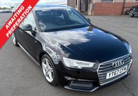 USED 2017 67 AUDI A4 1.4 TFSI S line Saloon 4dr Petrol Manual Euro 6 (s/s) (150 ps) 
