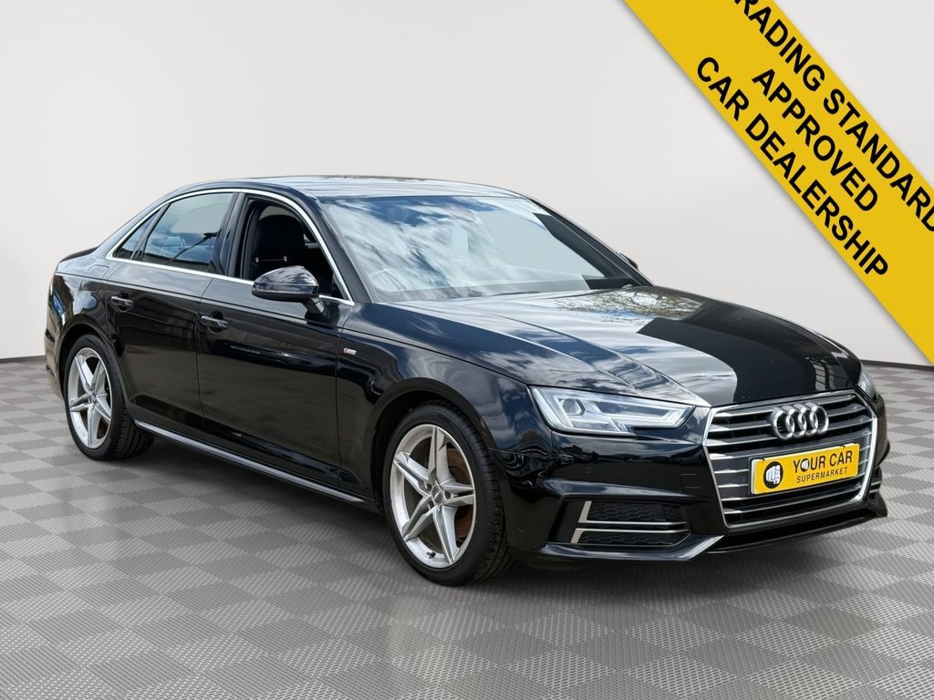 USED 2017 67 AUDI A4 1.4 TFSI S line Saloon 4dr Petrol Manual Euro 6 (s/s) (150 ps) Heated Seats, Parking Sensors