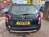 USED 2015 15 DACIA DUSTER 1.5 dCi Laureate SUV 5dr Diesel Manual Euro 5 (110 ps) LONG MOT, AIR CONDITIONING, CD PLAYER , BLUETOOTH,  GREAT VALUE