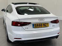 USED 2019 68 AUDI A5 2.0 TFSI 45 S line Sportback 5dr Petrol S Tronic quattro Euro 6 (s/s) (245 ps) SUNROOF + DIGITAL DASHBOARD + FLAT-BOTTOM STEERING WHEEL