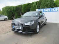 USED 2016 16 AUDI A1 1.6 TDI SE Sportback 5dr Diesel Manual Euro 6 (s/s) (116 ps) DAB, BLUETOOTH, FSH, &pound;20 TAX