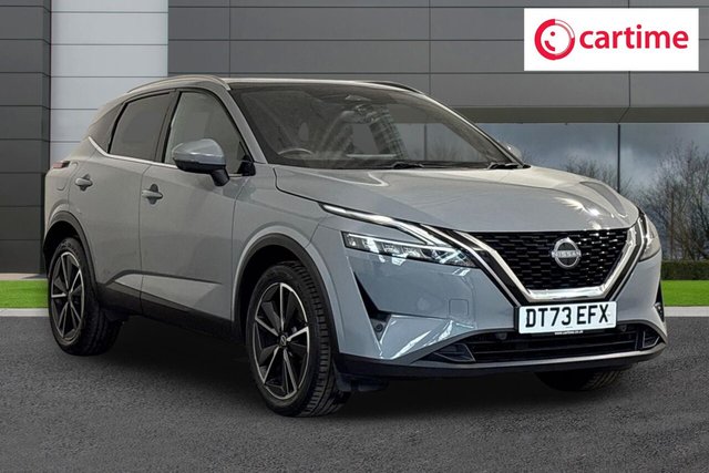 View our Nissan Qashqai 1.3 DIG-T MHEV Tekna SUV 5dr Petrol Hybrid Manual Euro 6 (s/s) (140 ps) Rear View Camera, Front / Rear Parking Sensors, Glass Roof Pack, Tech Pack - Drive Assist - HUD, 19in Alloys