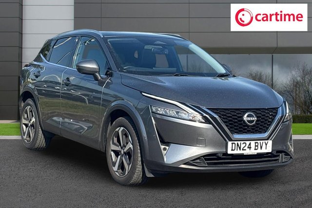 View our Nissan Qashqai 1.3 DIG-T MHEV N-Connecta SUV 5dr Petrol Hybrid Manual Euro 6 (s/s) (140 ps) Rear View Camera, Front / Rear Parking Sensors, Touchscreen, NissanConnect Navigation, 18In Alloys