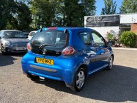 USED 2010 TOYOTA AYGO 1.0 VVT-i Blue Hatchback 3dr Petrol Manual Euro 4 (67 bhp) 