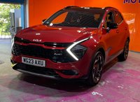 USED 2023 23 KIA SPORTAGE 1.6 T-GDi 13.8kWh GT-Line S SUV 5dr Petrol Plug-in Hybrid Auto AWD Euro 6 (s/s) (261 bhp) One Owner. Hybrid 4x4. Spec'd.