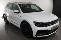 USED 2018 18 VOLKSWAGEN TIGUAN 2.0 TDI R-Line SUV 5dr Diesel DSG 4Motion Euro 6 (s/s) (190 ps) FULL SERVICE HISTORY - 2 KEYS - 2 OWNERS