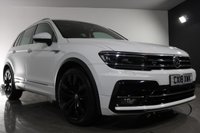 USED 2018 18 VOLKSWAGEN TIGUAN 2.0 TDI R-Line SUV 5dr Diesel DSG 4Motion Euro 6 (s/s) (190 ps) FULL SERVICE HISTORY - 2 KEYS - 2 OWNERS