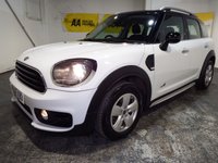 USED 2018 68 MINI COUNTRYMAN 2.0 Cooper D SUV 5dr Diesel Manual ALL4 Euro 6 (s/s) (150 ps) SAT NAV-PARKING SENSORS-CRUISE-DAB-BLUETOOTH-ALLOYS-LIGHT PACK-4X4