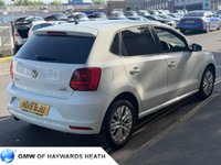 USED 2015 15 VOLKSWAGEN POLO 1.2 TSI BlueMotion Tech SE Hatchback 5dr Petrol Manual Euro 6 (s/s) (90 ps) SERVICE HISTORY - LONG MOT